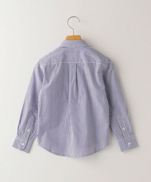 SHIPS / シップス Tシャツ | SHIPS KIDS:ストライプ レギュラーカラー シャツ(100〜130cm) | 詳細2