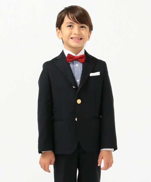 SHIPS / シップス Tシャツ | SHIPS KIDS:ギンガム クレリック レギュラーカラー シャツ(100〜130cm) | 詳細9