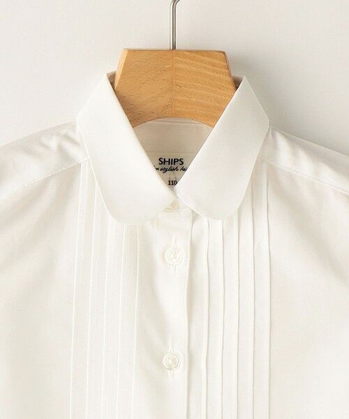 SHIPS / シップス Tシャツ | SHIPS KIDS:ピンタック ブラウス(110〜130cm) | 詳細2