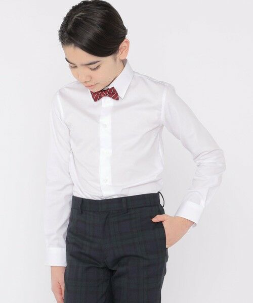 SHIPS / シップス シャツ・ブラウス | SHIPS KIDS:140〜160cm / 無地 レギュラーカラー シャツ | 詳細3