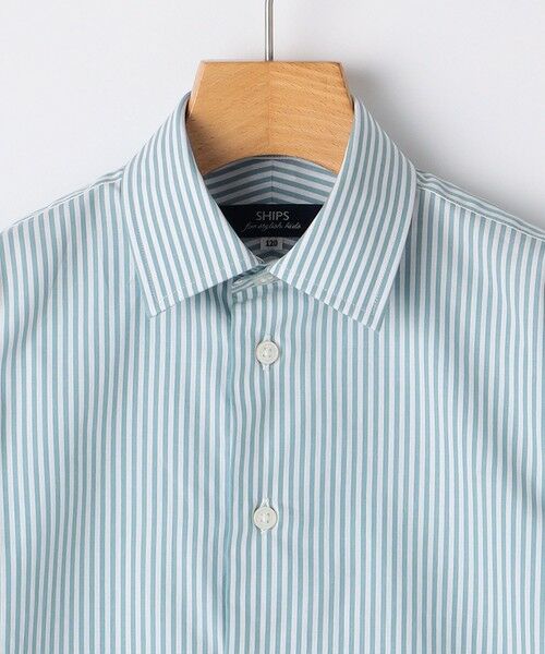 SHIPS / シップス シャツ・ブラウス | SHIPS KIDS:100〜130cm / ストライプ レギュラーカラー シャツ | 詳細16