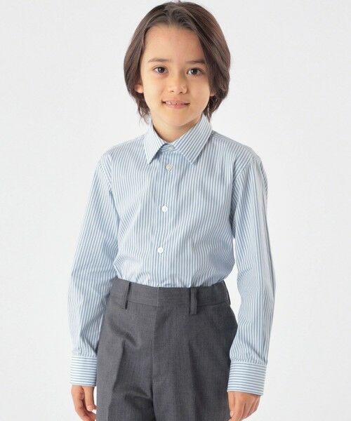 SHIPS / シップス シャツ・ブラウス | SHIPS KIDS:100〜130cm / ストライプ レギュラーカラー シャツ | 詳細5