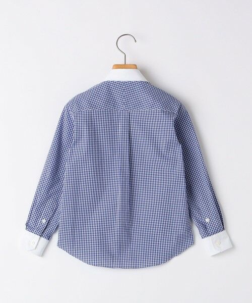 SHIPS / シップス シャツ・ブラウス | SHIPS KIDS:100〜130cm / ギンガム クレリック レギュラーカラー シャツ | 詳細16