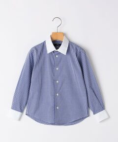 SHIPS / シップス シャツ・ブラウス | SHIPS KIDS:140〜160cm / ギンガム クレリック レギュラーカラー シャツ