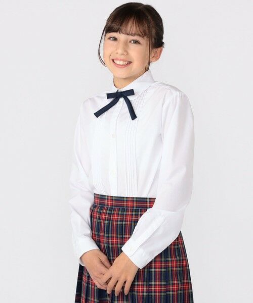 SHIPS / シップス シャツ・ブラウス | SHIPS KIDS:140〜160cm / ピンタック ブラウス | 詳細2
