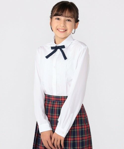 SHIPS / シップス シャツ・ブラウス | SHIPS KIDS:140〜160cm / ピンタック ブラウス | 詳細3
