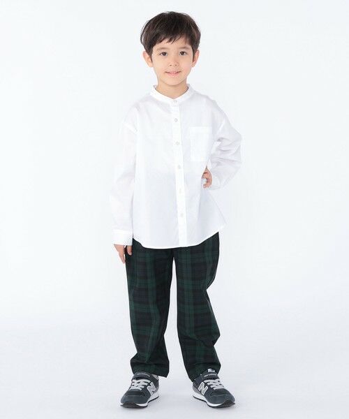 SHIPS / シップス シャツ・ブラウス | SHIPS KIDS:100〜130cm / オックスフォード バンドカラー シャツ | 詳細2