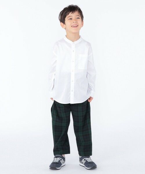 SHIPS / シップス シャツ・ブラウス | SHIPS KIDS:100〜130cm / オックスフォード バンドカラー シャツ | 詳細4