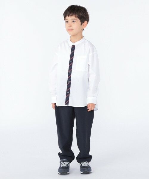 SHIPS / シップス シャツ・ブラウス | SHIPS KIDS:100〜130cm / オックスフォード バンドカラー シャツ | 詳細12