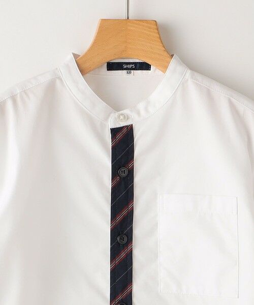 SHIPS / シップス シャツ・ブラウス | SHIPS KIDS:145〜160cm / オックスフォード バンドカラー シャツ | 詳細17