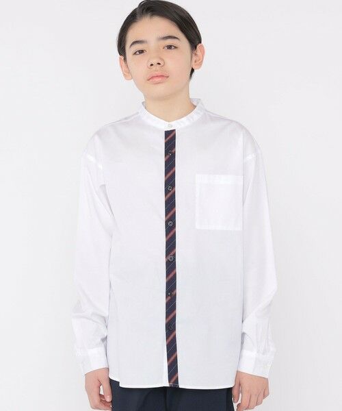 SHIPS / シップス シャツ・ブラウス | SHIPS KIDS:145〜160cm / オックスフォード バンドカラー シャツ | 詳細5