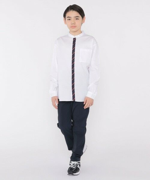 SHIPS / シップス シャツ・ブラウス | SHIPS KIDS:145〜160cm / オックスフォード バンドカラー シャツ | 詳細10