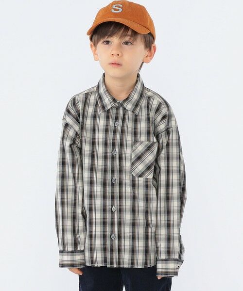 SHIPS / シップス シャツ・ブラウス | SHIPS KIDS:100〜130cm / コンフォータブル 長袖 シャツ | 詳細1