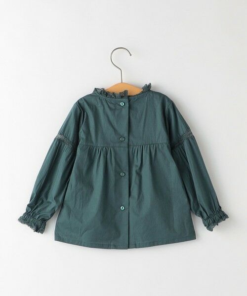 SHIPS / シップス シャツ・ブラウス | SHIPS KIDS:80〜90cm / レース ピンタック 長袖 ブラウス | 詳細2