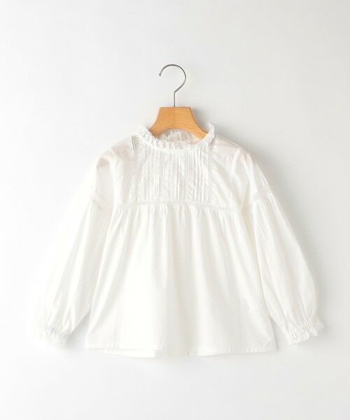 SHIPS / シップス シャツ・ブラウス | SHIPS KIDS:100〜130cm / レース ピンタック 長袖 ブラウス | 詳細15