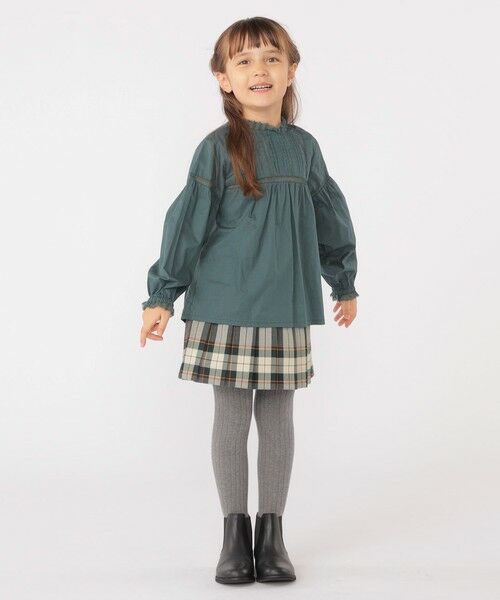 SHIPS / シップス シャツ・ブラウス | SHIPS KIDS:100〜130cm / レース ピンタック 長袖 ブラウス | 詳細26