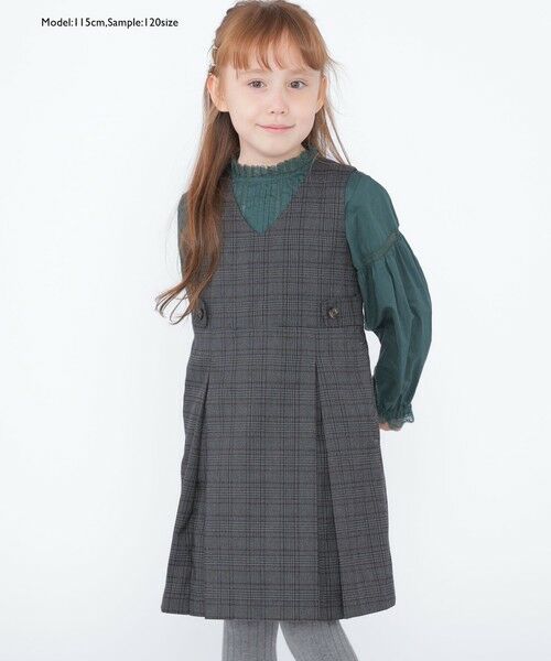 SHIPS / シップス シャツ・ブラウス | SHIPS KIDS:100〜130cm / レース ピンタック 長袖 ブラウス | 詳細29