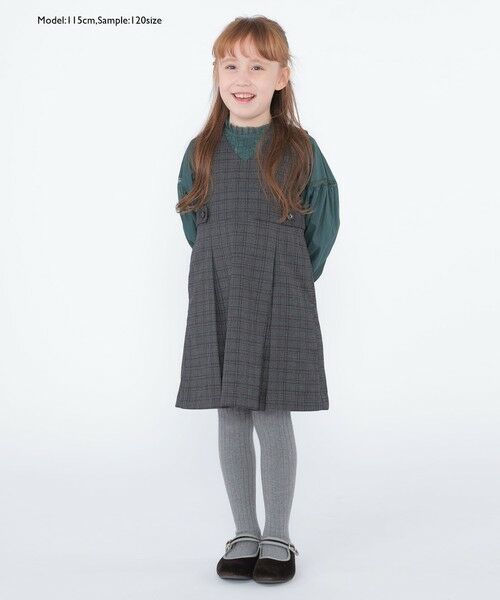 SHIPS / シップス シャツ・ブラウス | SHIPS KIDS:100〜130cm / レース ピンタック 長袖 ブラウス | 詳細30