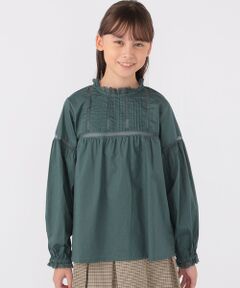 SHIPS / シップス シャツ・ブラウス | SHIPS KIDS:140〜150cm / レース ピンタック 長袖 ブラウス