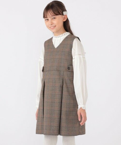 SHIPS / シップス シャツ・ブラウス | SHIPS KIDS:140〜150cm / レース ピンタック 長袖 ブラウス | 詳細14