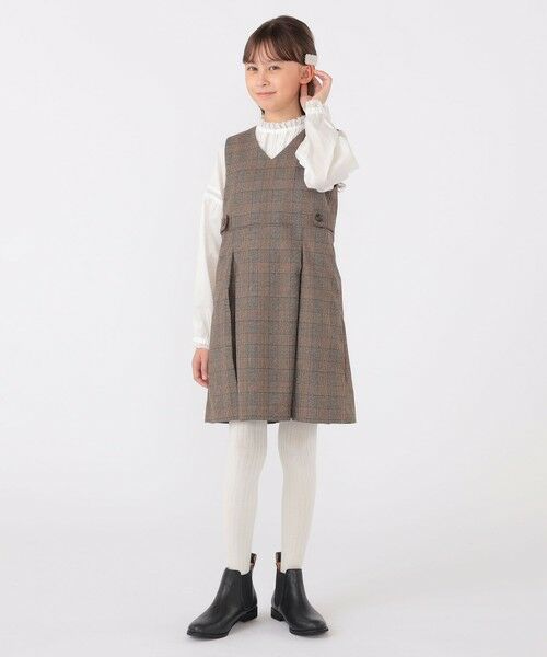 SHIPS / シップス シャツ・ブラウス | SHIPS KIDS:140〜150cm / レース ピンタック 長袖 ブラウス | 詳細20