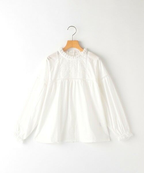 SHIPS / シップス シャツ・ブラウス | SHIPS KIDS:140〜150cm / レース ピンタック 長袖 ブラウス | 詳細25
