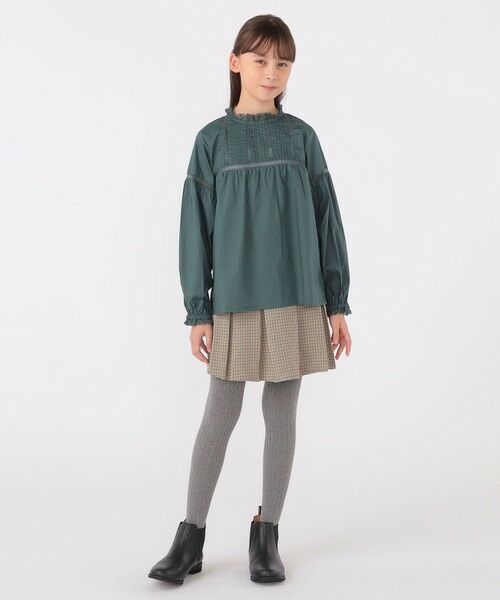 SHIPS / シップス シャツ・ブラウス | SHIPS KIDS:140〜150cm / レース ピンタック 長袖 ブラウス | 詳細30