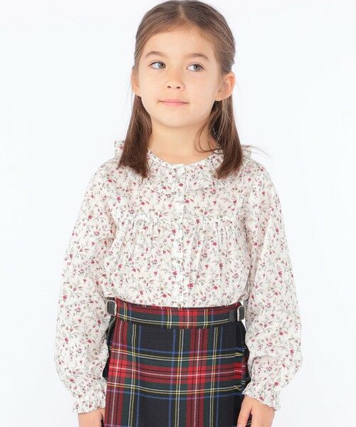 SHIPS / シップス シャツ・ブラウス | SHIPS KIDS:100〜130cm /  リバティ 長袖 ブラウス | 詳細1