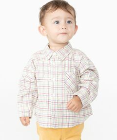 SHIPS / シップス シャツ・ブラウス | SHIPS KIDS:80〜90cm / ネル チェック ボタンダウン シャツ