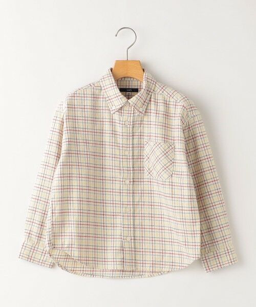 SHIPS / シップス シャツ・ブラウス | SHIPS KIDS:80〜90cm / ネル チェック ボタンダウン シャツ | 詳細8
