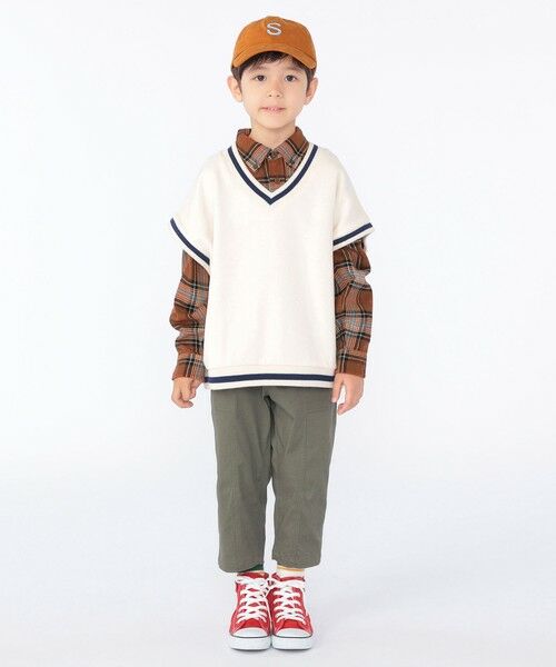 SHIPS / シップス シャツ・ブラウス | SHIPS KIDS:100〜130cm / ネル チェック ボタンダウン シャツ | 詳細15