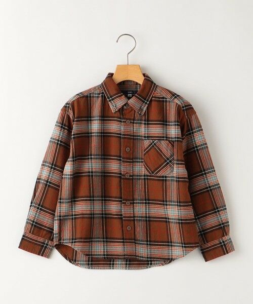 SHIPS / シップス シャツ・ブラウス | SHIPS KIDS:100〜130cm / ネル チェック ボタンダウン シャツ | 詳細16