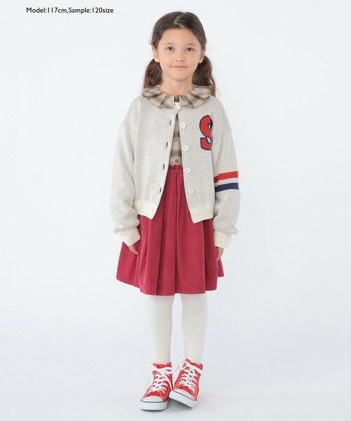 SHIPS / シップス シャツ・ブラウス | SHIPS KIDS:100〜130cm / プリーツ カラー 長袖 チェック ブラウス | 詳細8