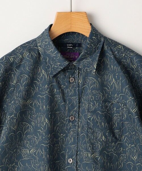 SHIPS / シップス シャツ・ブラウス | SHIPS KIDS:100〜130cm / リバティ プリント 長袖 シャツ | 詳細3