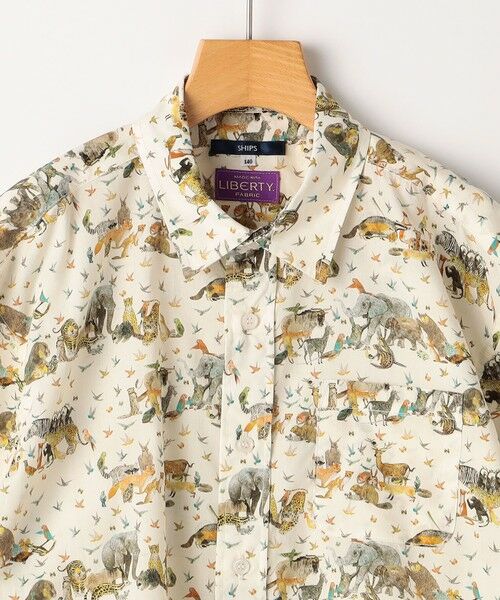 SHIPS / シップス シャツ・ブラウス | SHIPS KIDS:140〜150cm / リバティ プリント 長袖 シャツ | 詳細10