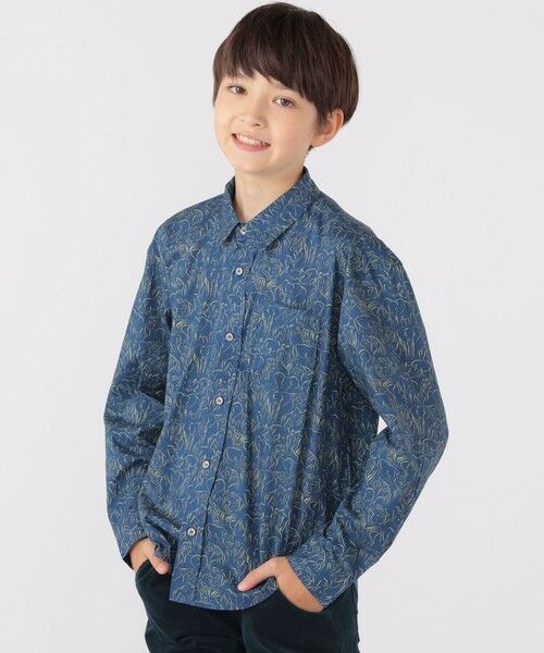 SHIPS / シップス シャツ・ブラウス | SHIPS KIDS:140〜150cm / リバティ プリント 長袖 シャツ | 詳細15
