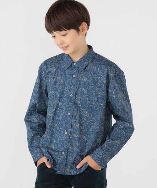 SHIPS / シップス シャツ・ブラウス | SHIPS KIDS:140〜150cm / リバティ プリント 長袖 シャツ | 詳細16