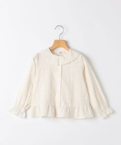 SHIPS / シップス シャツ・ブラウス | SHIPS KIDS:100〜130cm / 刺繍 カラー ブラウス