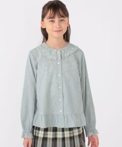 SHIPS / シップス シャツ・ブラウス | SHIPS KIDS:140〜150cm / 刺繍 カラー ブラウス