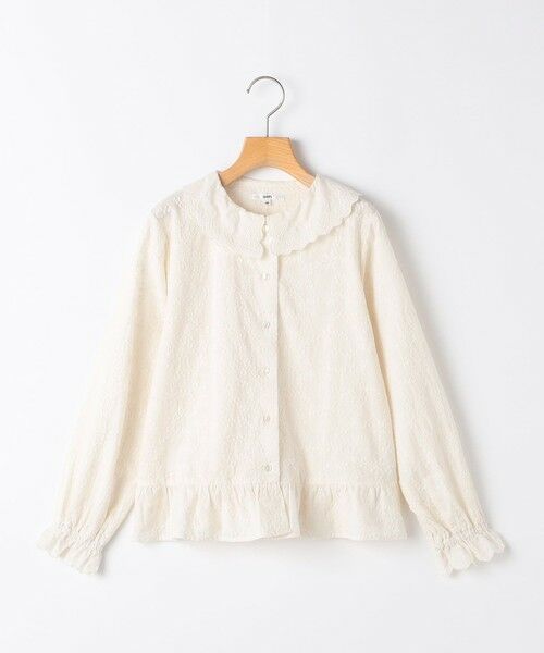 SHIPS / シップス シャツ・ブラウス | SHIPS KIDS:140〜150cm / 刺繍 カラー ブラウス | 詳細8