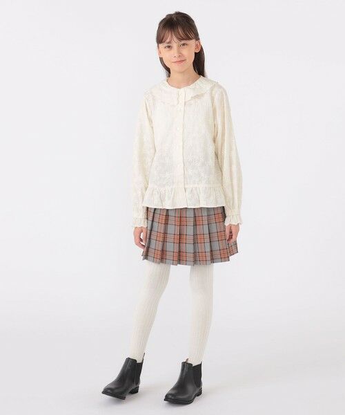 SHIPS / シップス シャツ・ブラウス | SHIPS KIDS:140〜150cm / 刺繍 カラー ブラウス | 詳細3