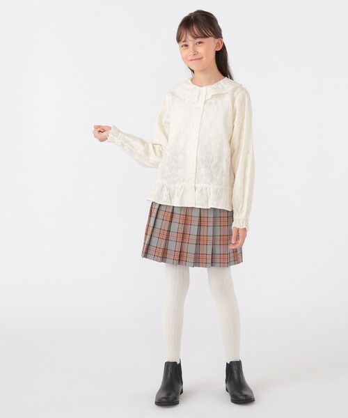 SHIPS / シップス シャツ・ブラウス | SHIPS KIDS:140〜150cm / 刺繍 カラー ブラウス | 詳細4