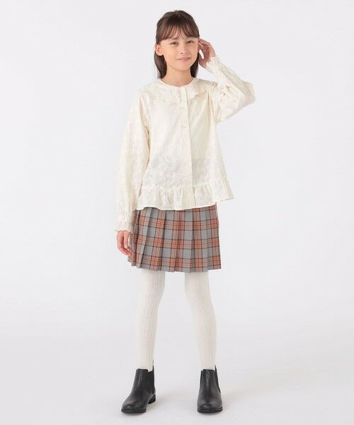SHIPS / シップス シャツ・ブラウス | SHIPS KIDS:140〜150cm / 刺繍 カラー ブラウス | 詳細6