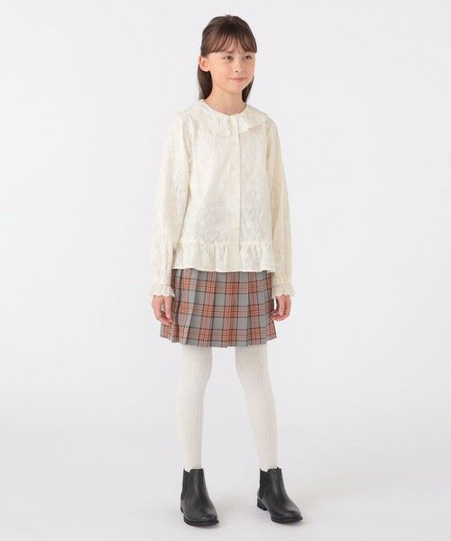 SHIPS / シップス シャツ・ブラウス | SHIPS KIDS:140〜150cm / 刺繍 カラー ブラウス | 詳細7