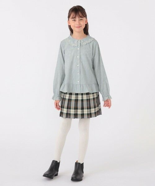 SHIPS / シップス シャツ・ブラウス | SHIPS KIDS:140〜150cm / 刺繍 カラー ブラウス | 詳細12