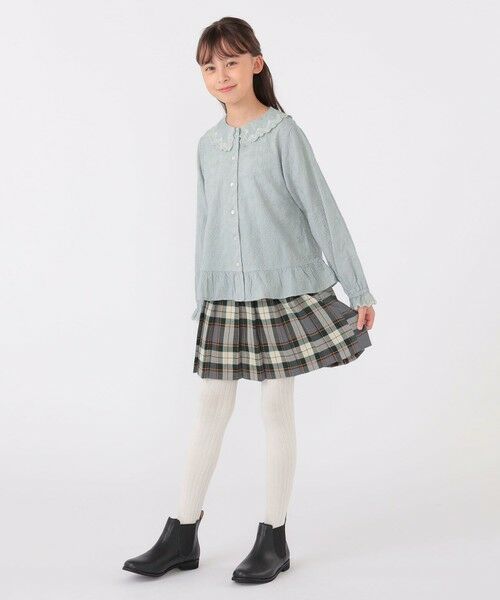 SHIPS / シップス シャツ・ブラウス | SHIPS KIDS:140〜150cm / 刺繍 カラー ブラウス | 詳細13