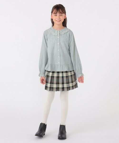 SHIPS / シップス シャツ・ブラウス | SHIPS KIDS:140〜150cm / 刺繍 カラー ブラウス | 詳細14