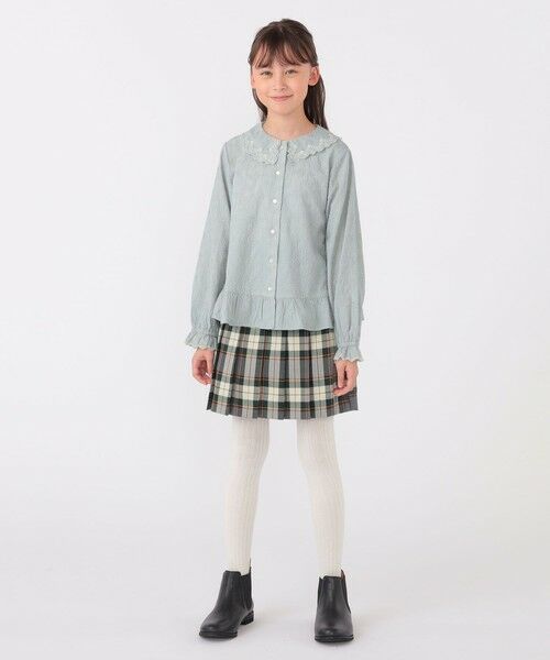 SHIPS / シップス シャツ・ブラウス | SHIPS KIDS:140〜150cm / 刺繍 カラー ブラウス | 詳細15