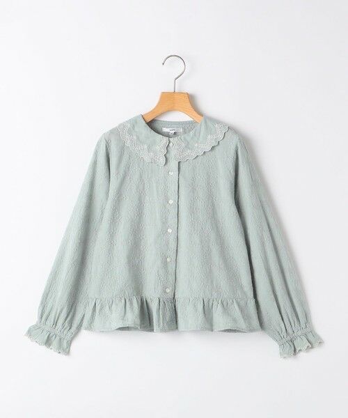 SHIPS / シップス シャツ・ブラウス | SHIPS KIDS:140〜150cm / 刺繍 カラー ブラウス | 詳細16