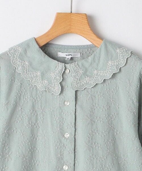 SHIPS / シップス シャツ・ブラウス | SHIPS KIDS:140〜150cm / 刺繍 カラー ブラウス | 詳細18
